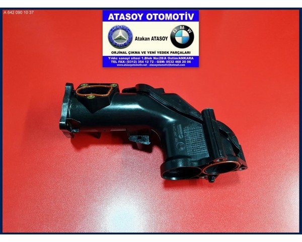 MERCEDES W221 S320CDI HAVA EMİŞ BORUSU 6420901037 6420901637 6420900037 A6420901037 A6420901637 A6420900037 A 642 090 10 37 A 642 090 16 37 A 642 090 00 37